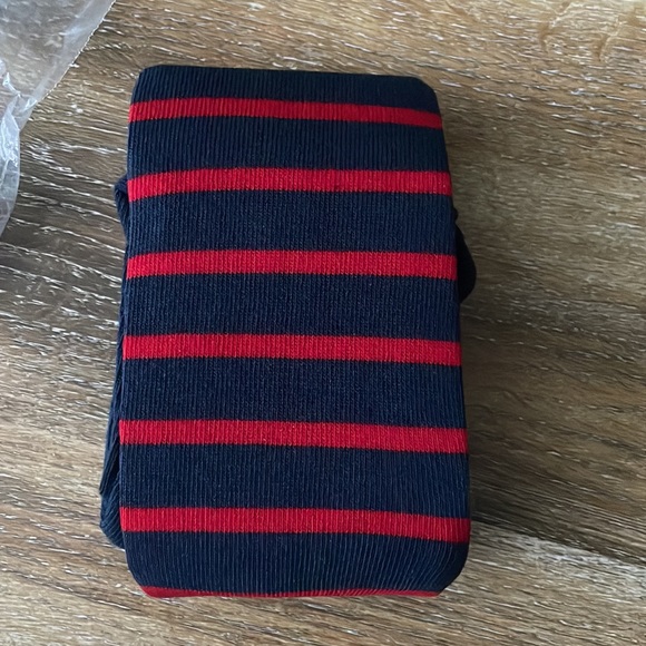 Lands’ End Girls Stripe Tights NWT - Picture 3 of 4